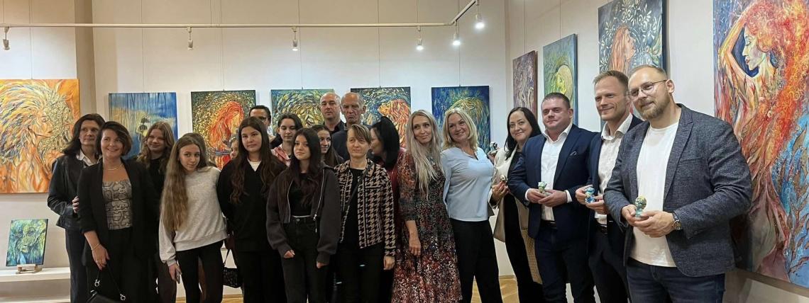 wystawa malarstwa Moniki Kolosz